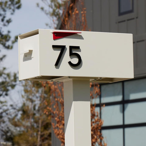 4 Inch House Numbers, Self-adhesive Mailbox Numbers Modern House Number