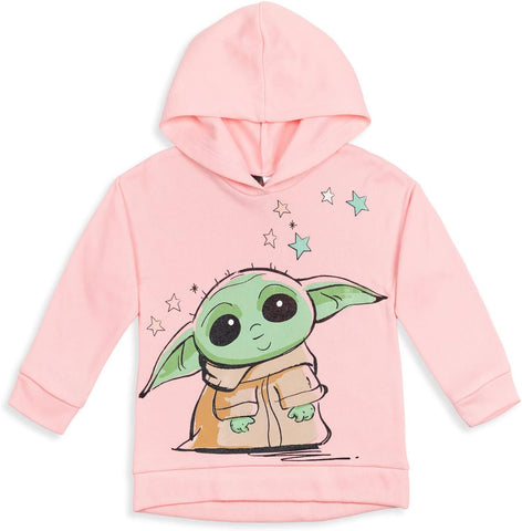 STAR WARS The Mandalorian The Child Girls Pullover Hoodie and Leggings Outfit Set Infant to Big Kid