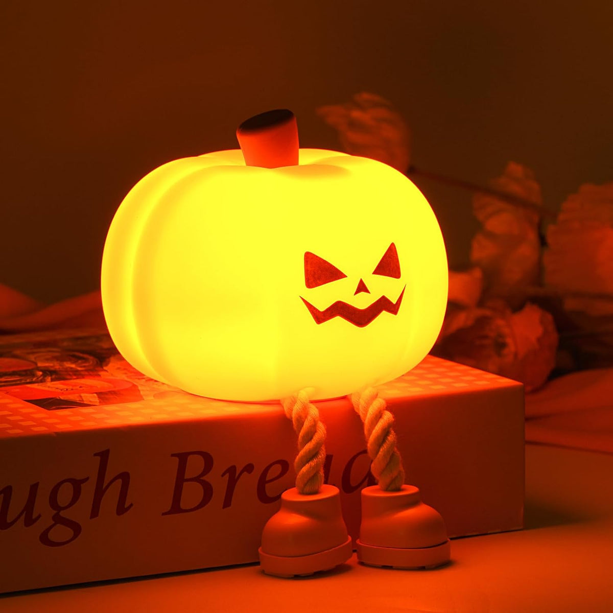 Pumpkin Night Light Official Licensed Genuine Halloween Lamp Decor Gifts