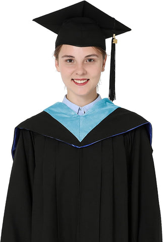 GraduationMall Bachelor Graduation Hood Deluxe University Academic Hood for Education College Degrees