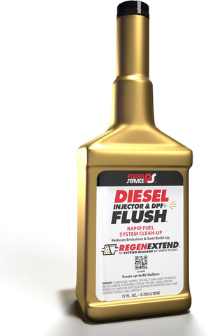 Power Service Diesel Injector & DPF Flush - 12 Ounce (Pack of 9)