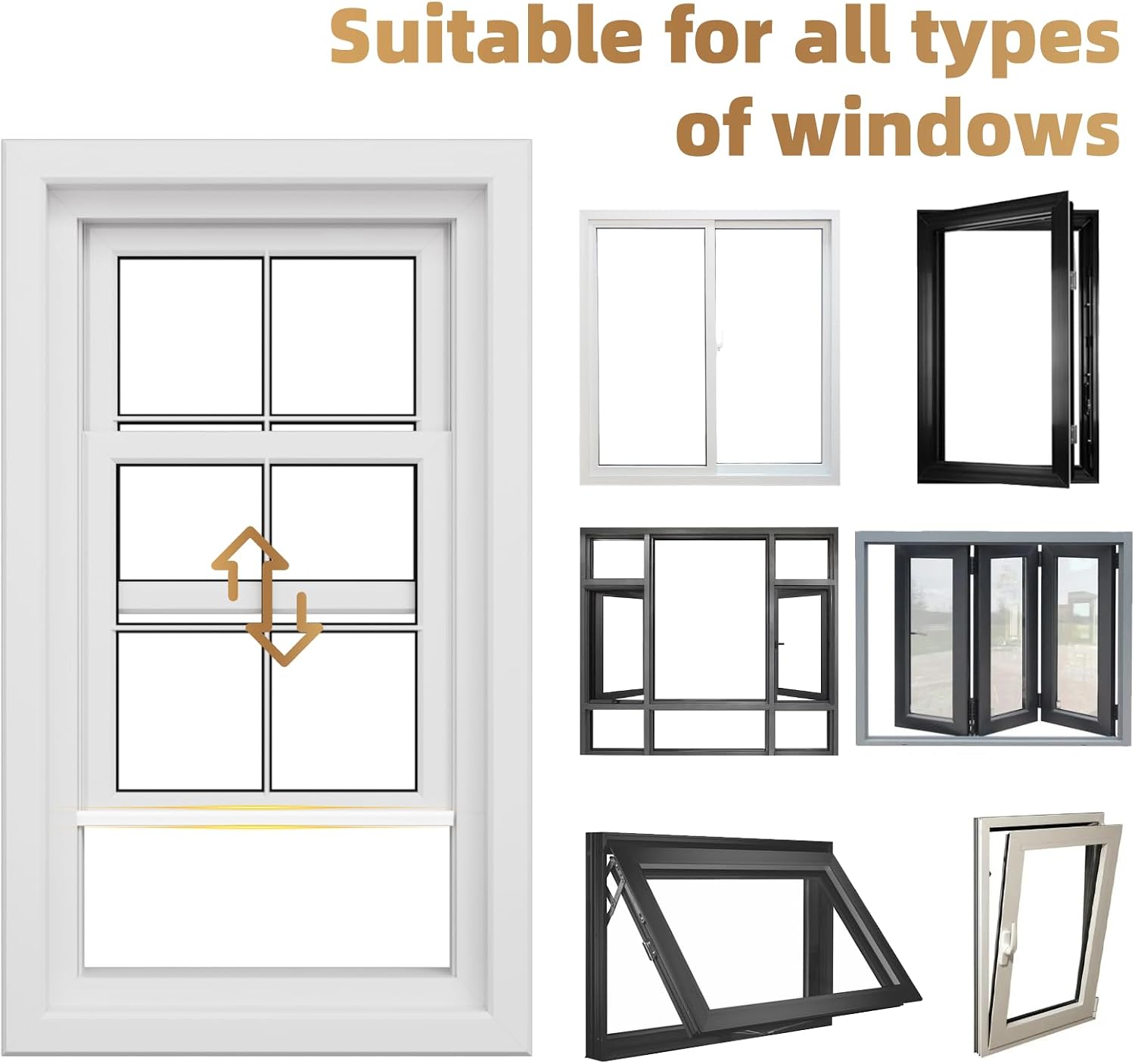Kneelisa 118” Wedge-Shape Foam Window Weather Stripping Door Seal
