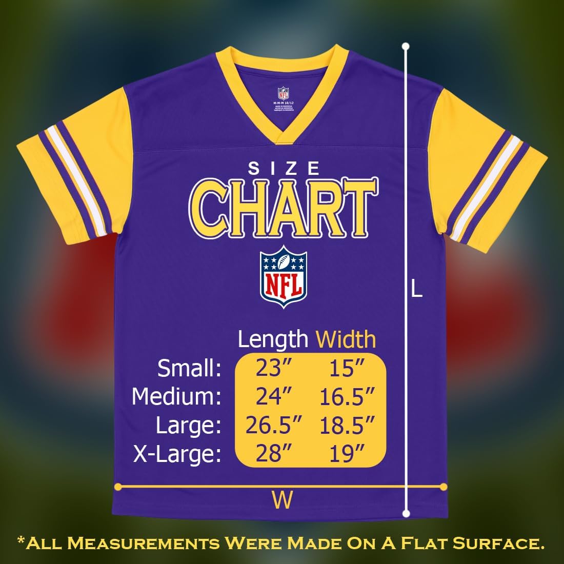 Outerstuff NFL Teams Youth Boys Knit Top Jersey T-Shirt with Team Logo (8-20)