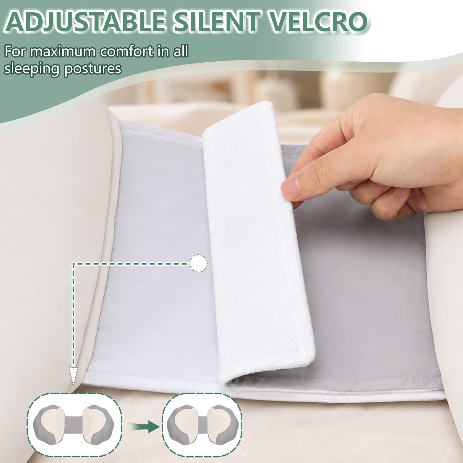 Pregnancy Pillow for Sleeping Cooling Wedge Maternity Body Pillow
