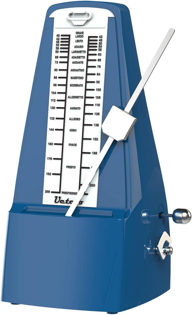 Ueteto Mechanical Metronome Black/Loud Sound Piano Drum Violin Guitar