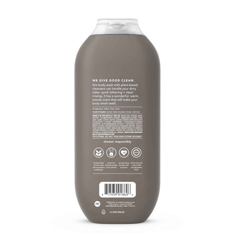 method Men’s Body Wash, Cedar + Cypress, 18 fl oz, 3 Pack | Soothing Formula, Leaves Skin Feeling Soft & Moisturized, Rich Lather, Made Without Parabens