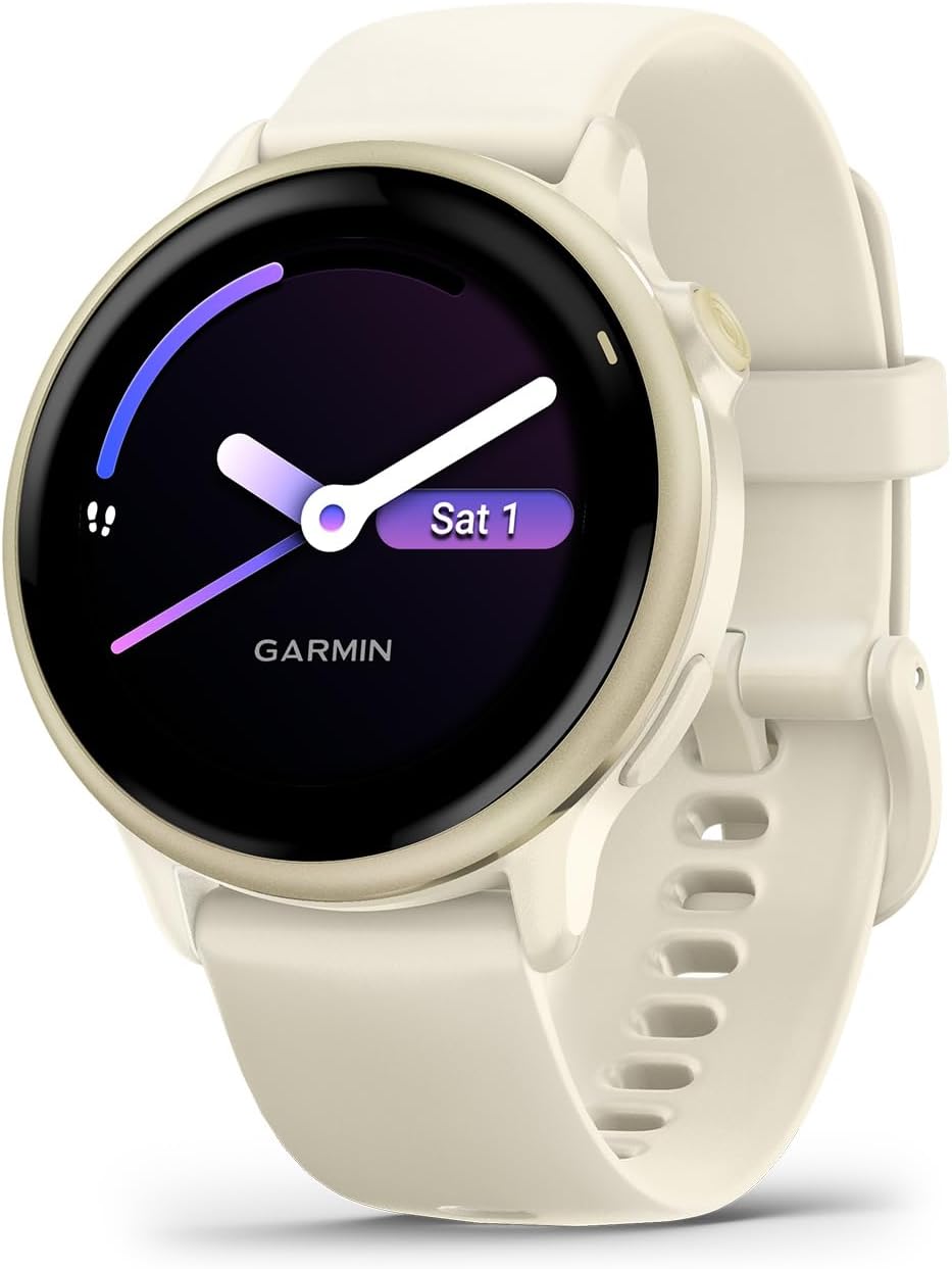 Garmin vívoactive® 6, Health & Fitness GPS Smartwatch, 42mm, Bone