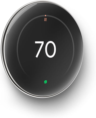 Google Nest Learning Thermostat (4th gen) + Nest Temperature Sensor (2nd gen) - Silver