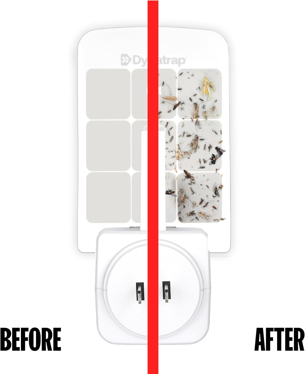 Dynatrap Glue Card Refills for Indoor Dynatrap Fly Trap Models DT3007 and DT3007W - 6 Glue Cards - 23007 - Discreet Indoor Insect Control - Includes 6 Official Refills