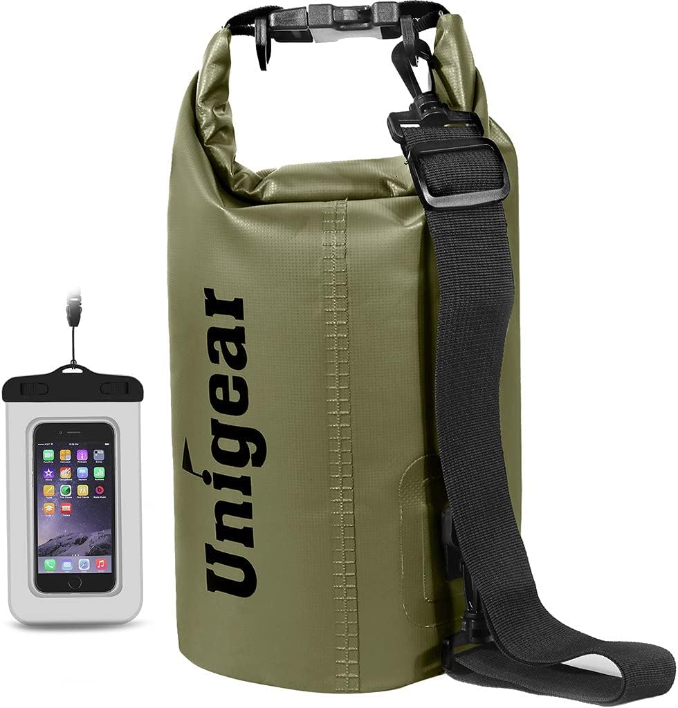 Unigear Floating Waterproof Dry Bag for Kayaking, 2L/5L/10L/20L/30L/40L