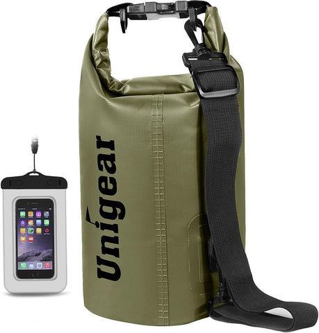 Unigear Floating Waterproof Dry Bag for Kayaking, 2L/5L/10L/20L/30L/40L