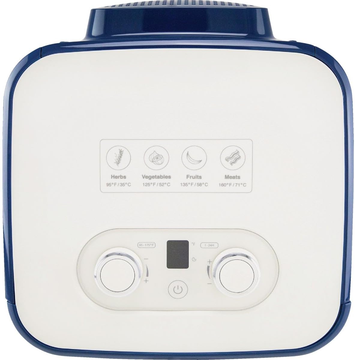 NESCO FD‑41B Snackmaster Food Dehydrator for Easy Home Snacks, Simple Blue Countertop Dehydrator with 4 Trays