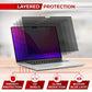 SightPro Magnetic Privacy Screen for MacBook Pro 14 Inch (2021, 2022, 2023, M1, M2, M3, Pro, Max) Removable Laptop Privacy Filter Shield and Anti-Glare Protector