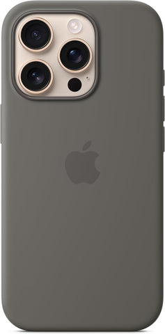 Apple iPhone 16 Pro Silicone Case with MagSafe and Camera Control: Lightweight Phone Case, Wireless Charging Compatible, Smooth Matte Finish, Black