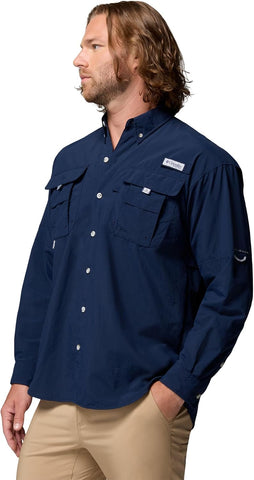 Columbia Men's PFG Bahama II Long Sleeve Fishing Shirt