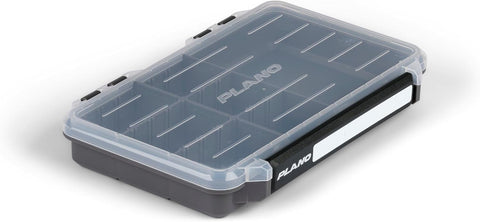Plano StowAway 3600 50/50 Split Stow Tackle Box with Corrosion-Preventive Rustricor, Single Latch Design, Transparent DuraView Lid, Stackable Storage for Fishing Bait, Lures and Gear
