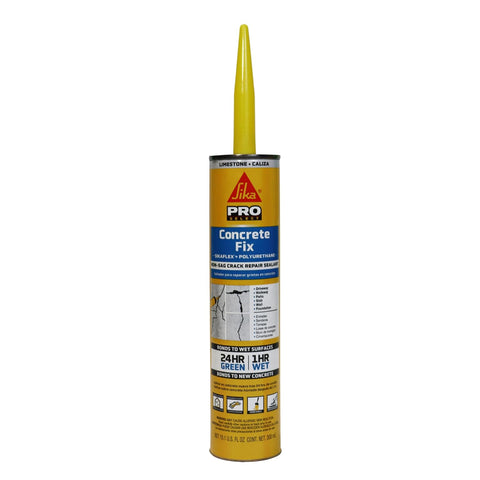 SIKA Sikaflex Concrete Fix Crack and Joint Sealant, Limestone, 10.1 fl oz