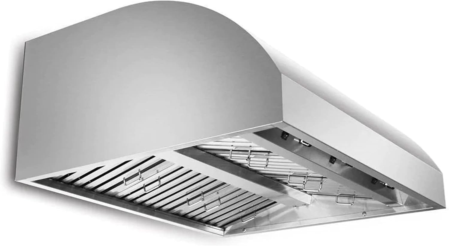 Blaze 42-Inch Outdoor Vent Hood | 304 Stainless Steel Construction | Dual 1000 CFM Blowers with 4-Speed Fan Control | Commercial Baffles & Halogen Lights | BLZ-42-VHOOD
