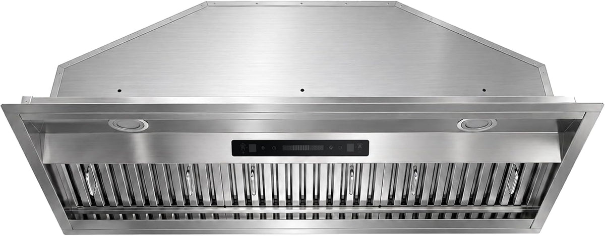 JOCO 42 Inch Range Hood Insert, 900 CFM, 4-Speed Gesture Touch Remote