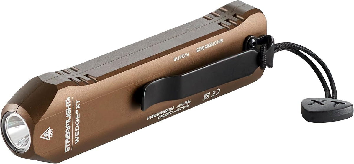 Streamlight 88813 Wedge XT 500-Lumen Flat Flashlight, Coyote