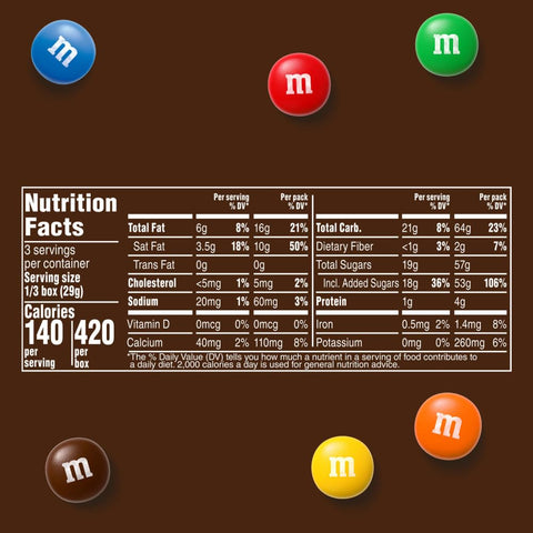M&M'S Milk Chocolate Candy Movie Theater Candy Box, 3.10 oz, Pack of 12