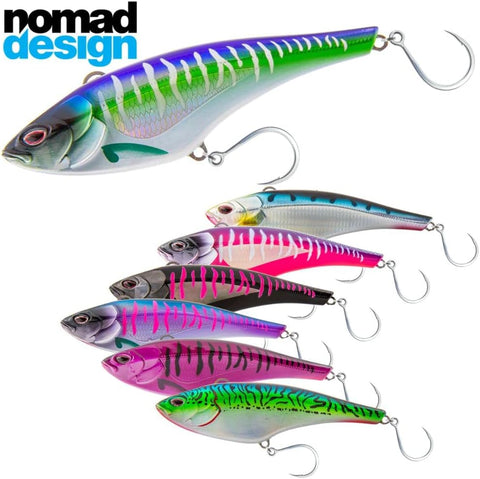 Nomad Design Madmacs High-Speed Sinking Trolling Lure with BKK Hooks