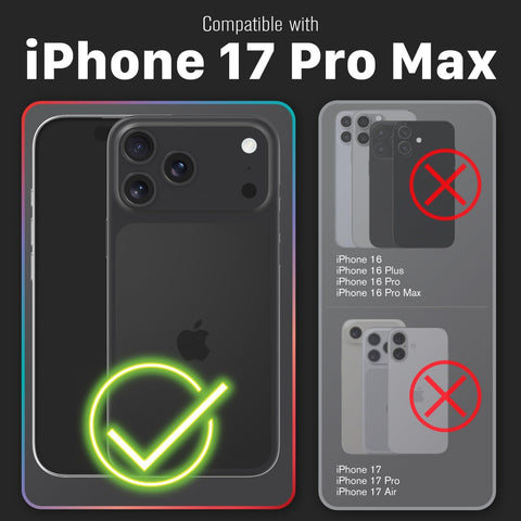 VENA vCommute for iPhone 17 Pro Max Wallet Case, Black