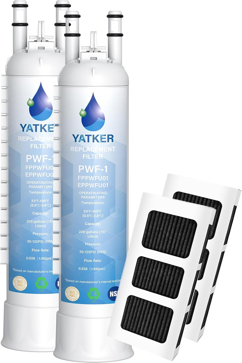 FPPWFU01 & PAULTRA2 Water & Air Filter replacement 2+2 Combo