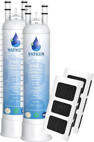 FPPWFU01 & PAULTRA2 Water & Air Filter replacement 2+2 Combo
