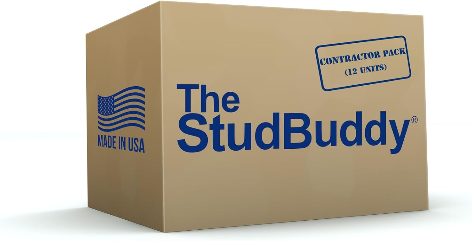 The Original StudBuddy® Magnetic Stud Finder - Made in The USA - Easy to Use Stud Finder - No Batteries Required - Powerful Magnet Stud Finder - for Drywall and Wood