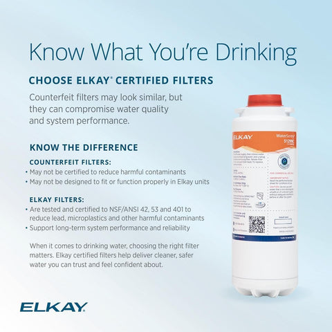 Elkay 1500 Gallon WaterSentry Replacement Filter 51299C - 1 Each