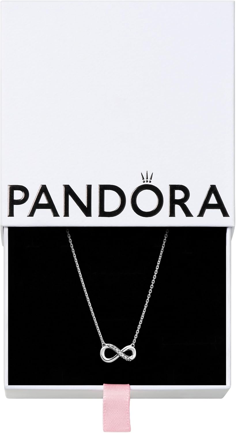 PANDORA Sparkling Infinity Collier Necklace, 19.7"