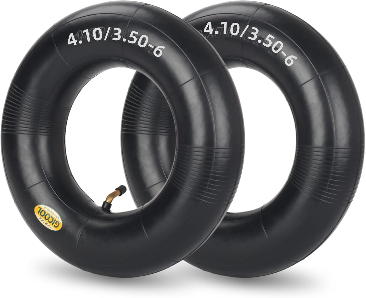 GICOOL 4.10/3.50-6 Replacement Inner Tubes, TR-87 Valve Stem, 2 Pack