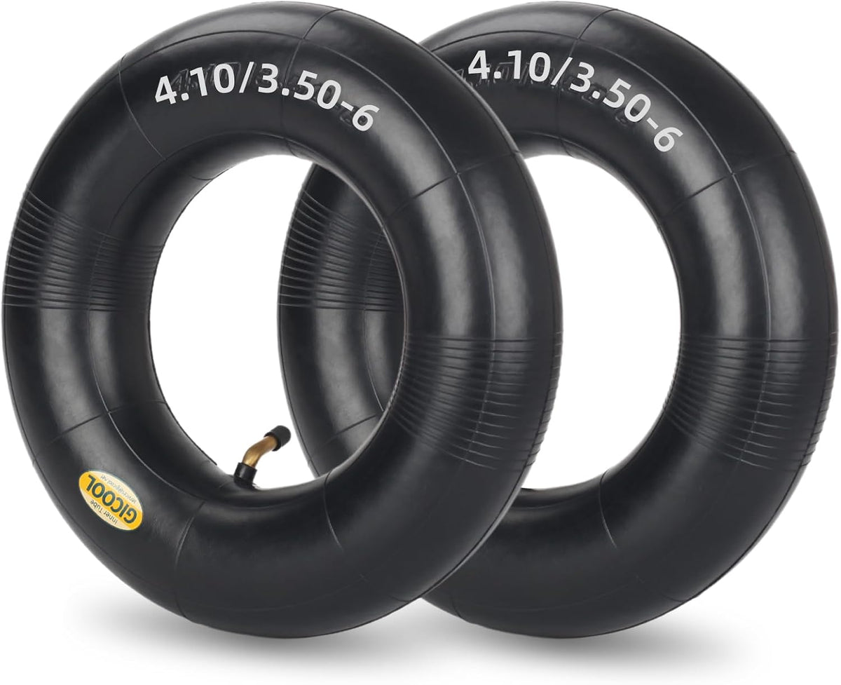 GICOOL 4.10/3.50-6 Replacement Inner Tubes, TR-87 Valve Stem, 2 Pack