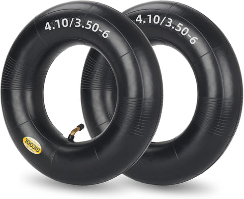 GICOOL 4.10/3.50-6 Replacement Inner Tubes, TR-87 Valve Stem, 2 Pack
