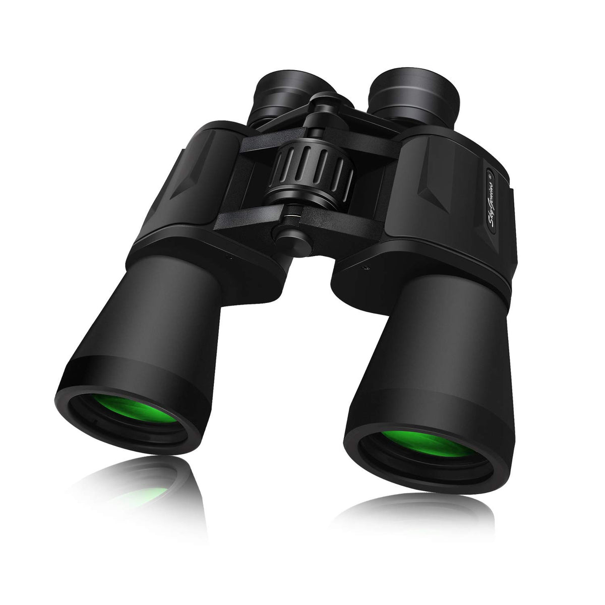 SkyGenius 10 x 50 Binoculars for Adults Powerful Full-Size, Clear Durable Binoculars for Bird Watching Sightseeing Wildlife Watching Traveling Stargazing with Low Light Night Vision