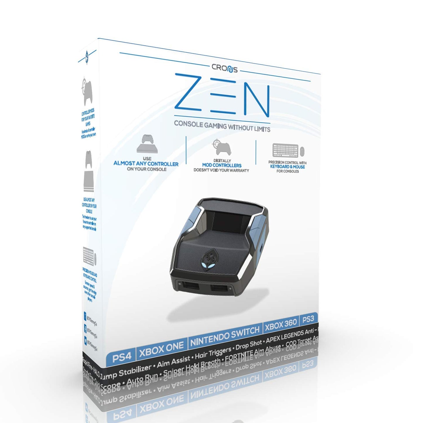 Cronus Zen Controller Emulator for Xbox, Playstation, Nintendo and PC (CM00053)