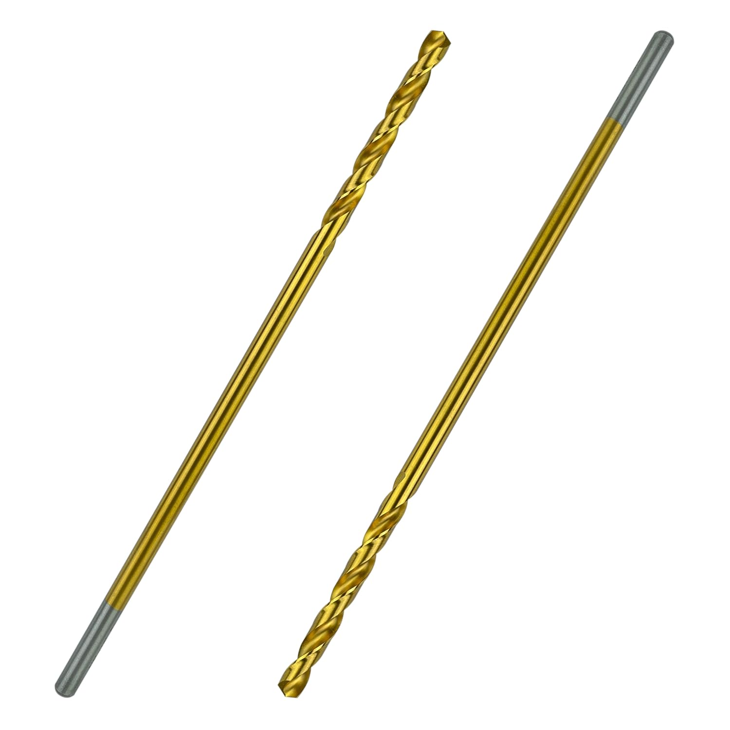 Greycore Tools 3/8 Inch x 12 Inch Cobalt Aircraft Extension Bit – M35 Cobalt Drill Bit, Industrial Titanium Coating – Drill Bits for Steel, Hard Metal, Cast Iron, Wood, Plastic (3/8" x 12")