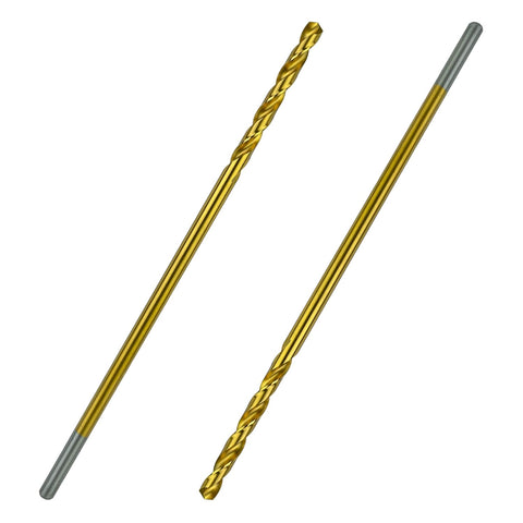 Greycore Tools 3/8 Inch x 12 Inch Cobalt Aircraft Extension Bit – M35 Cobalt Drill Bit, Industrial Titanium Coating – Drill Bits for Steel, Hard Metal, Cast Iron, Wood, Plastic (3/8" x 12")