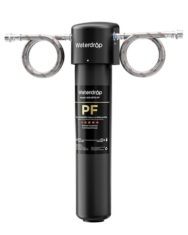 Waterdrop 15UA-PF Under Sink Water Filter System, Reduce 80+ Impurities