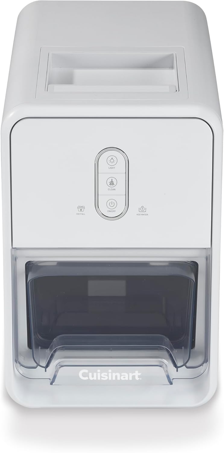 Cuisinart Counter-Top Nugget Ice Cube Maker, White, IMC-12
