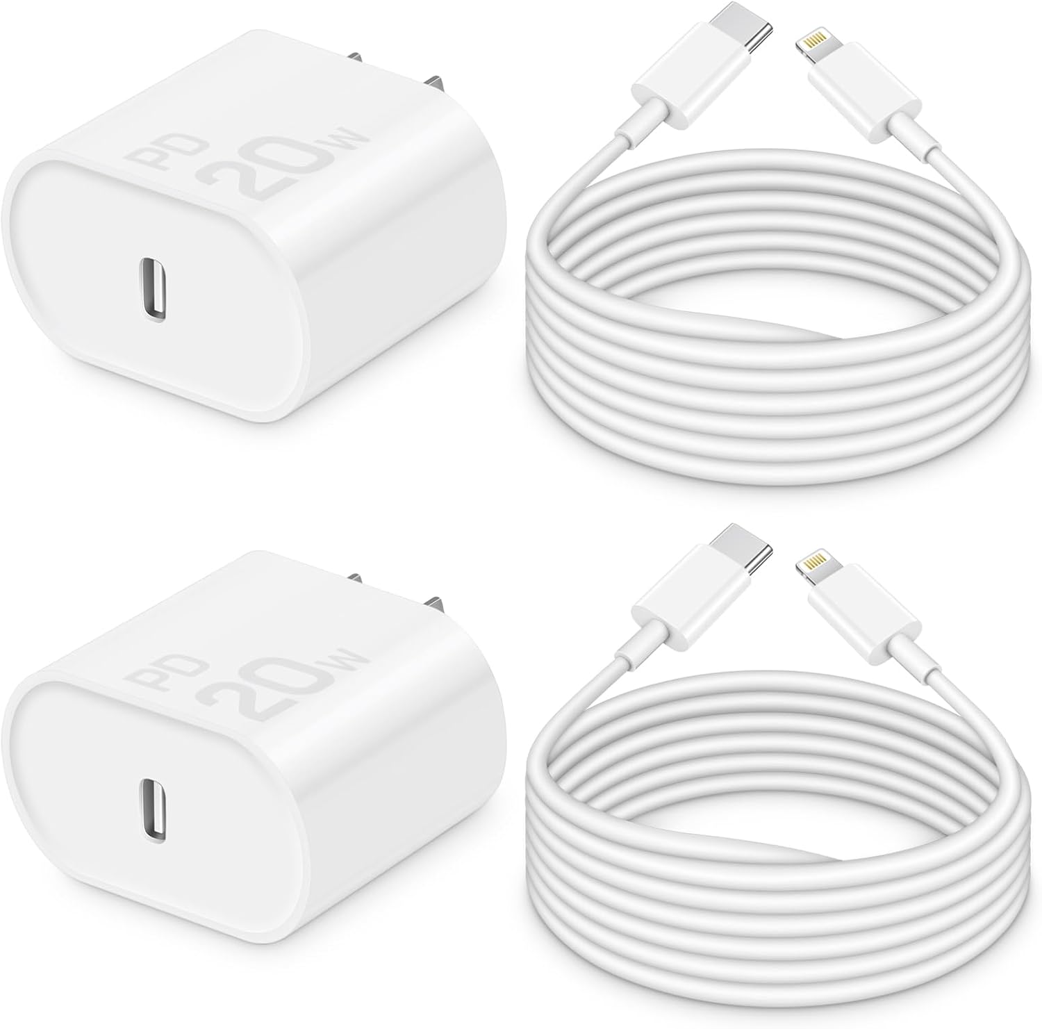 CXX 10FT iPhone 14/13/12 Charger 20W Fast Charging [MFi Certified]