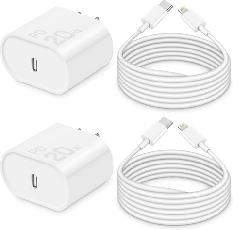 CXX 10FT iPhone 14/13/12 Charger 20W Fast Charging [MFi Certified]