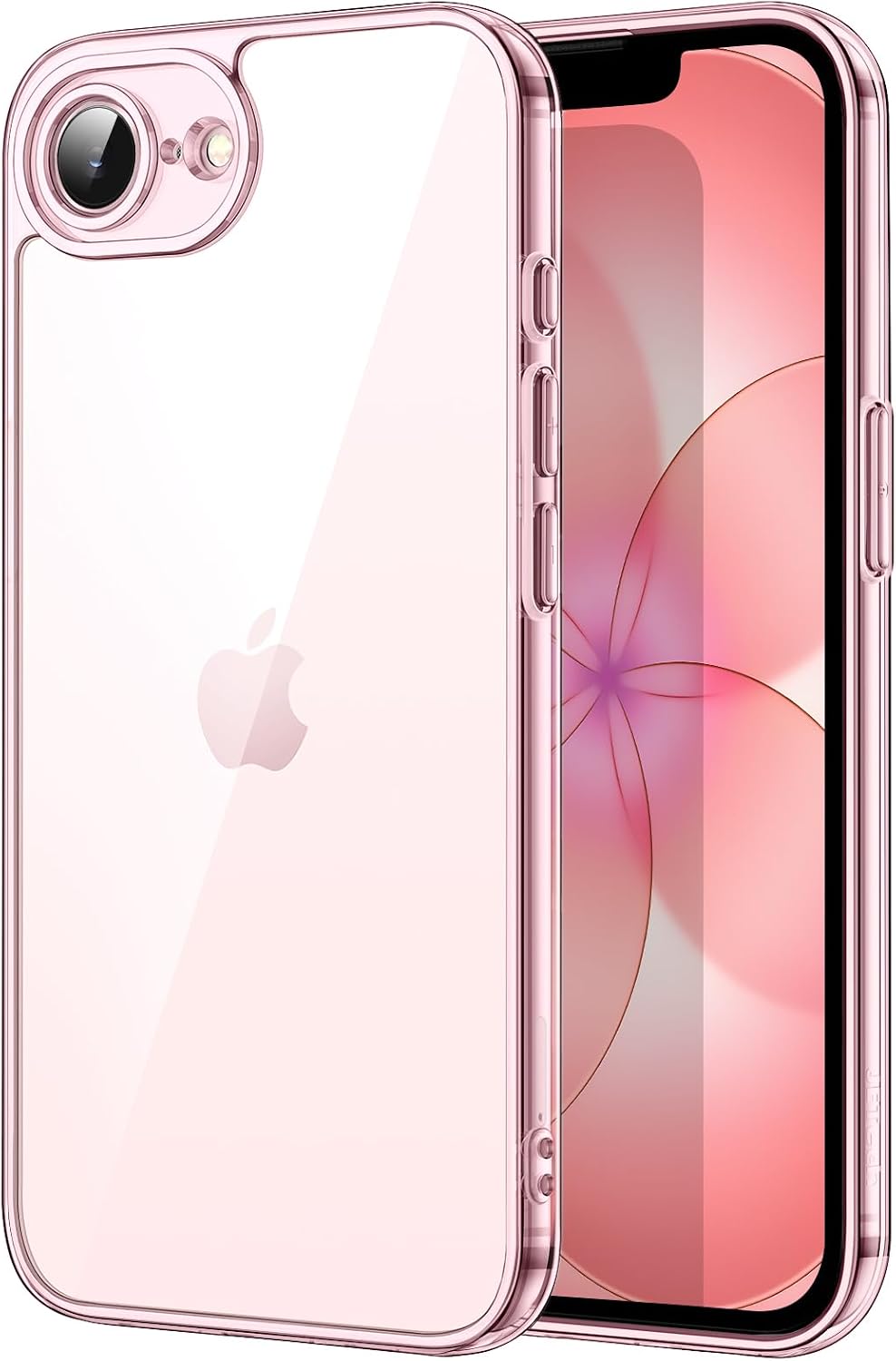 JETech Case for iPhone 17e/16e, Anti-Yellowing, Soft Pink