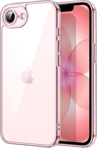 JETech Case for iPhone 17e/16e, Anti-Yellowing, Soft Pink