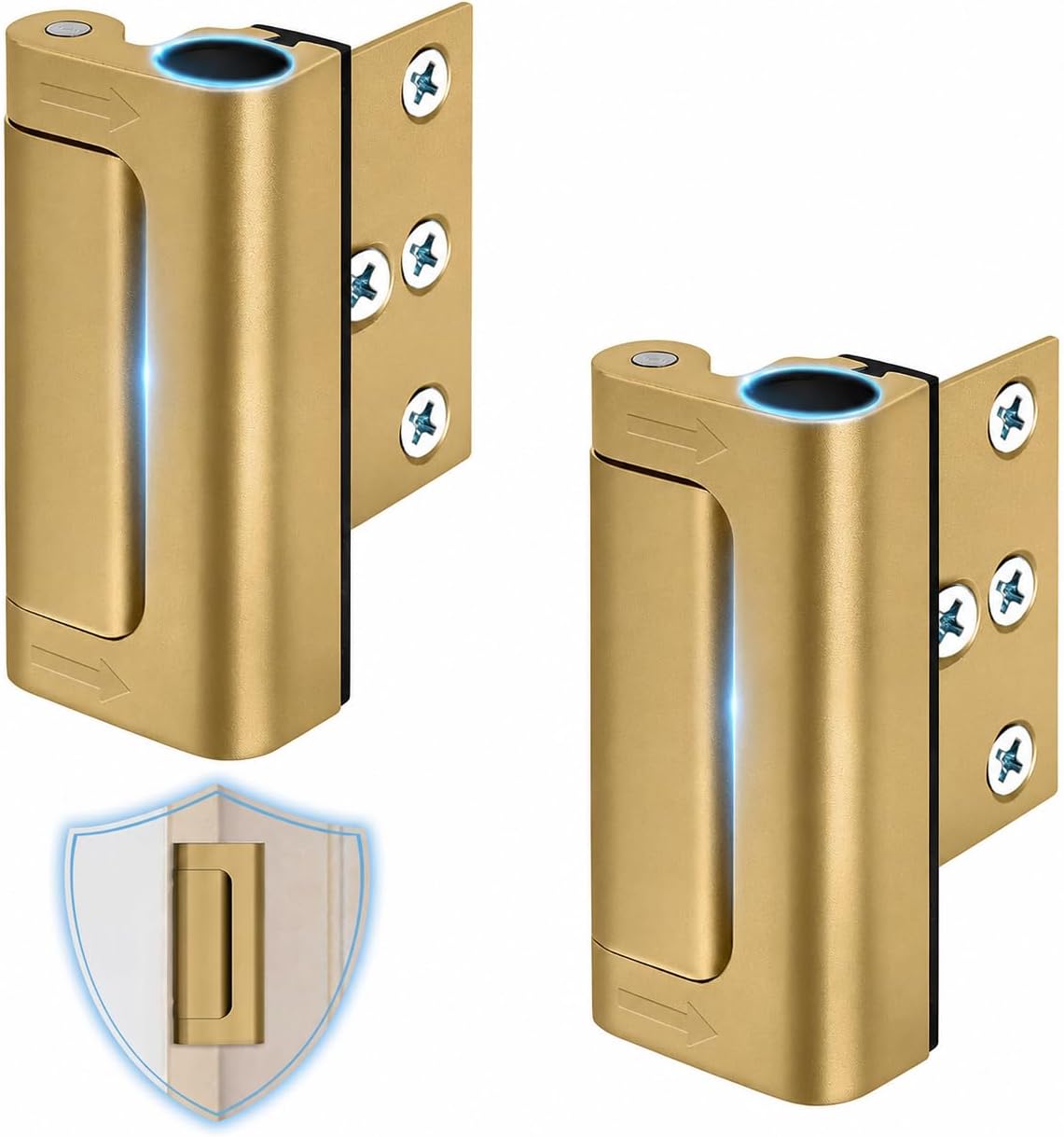 Home Security Door Lock for Kids Safety Front Door Reinforcement Lock Latch