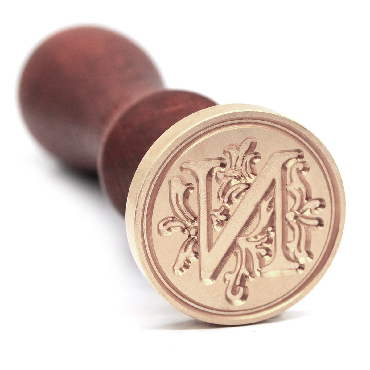Medieval Initial Alphabet Sealing Wax Stamp, Letter N