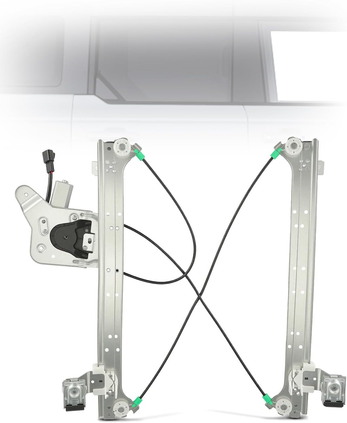 YHTAUTO Rear Passenger Side Power Window Regulator w/Motor for Chevy, GMC