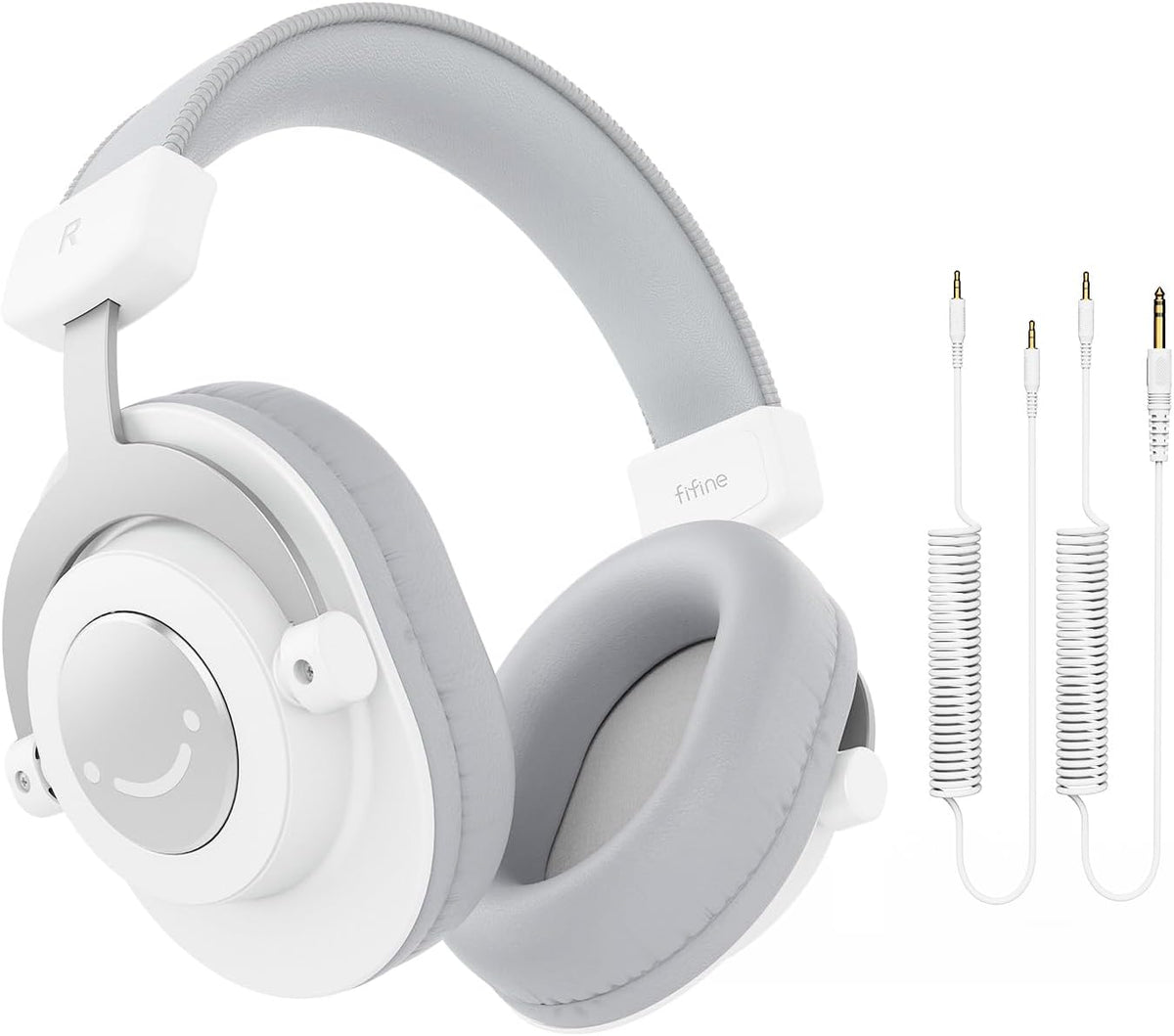 FIFINE HD8W Studio Monitor Headphone with 50mm Drivers, for Vocal Recording
