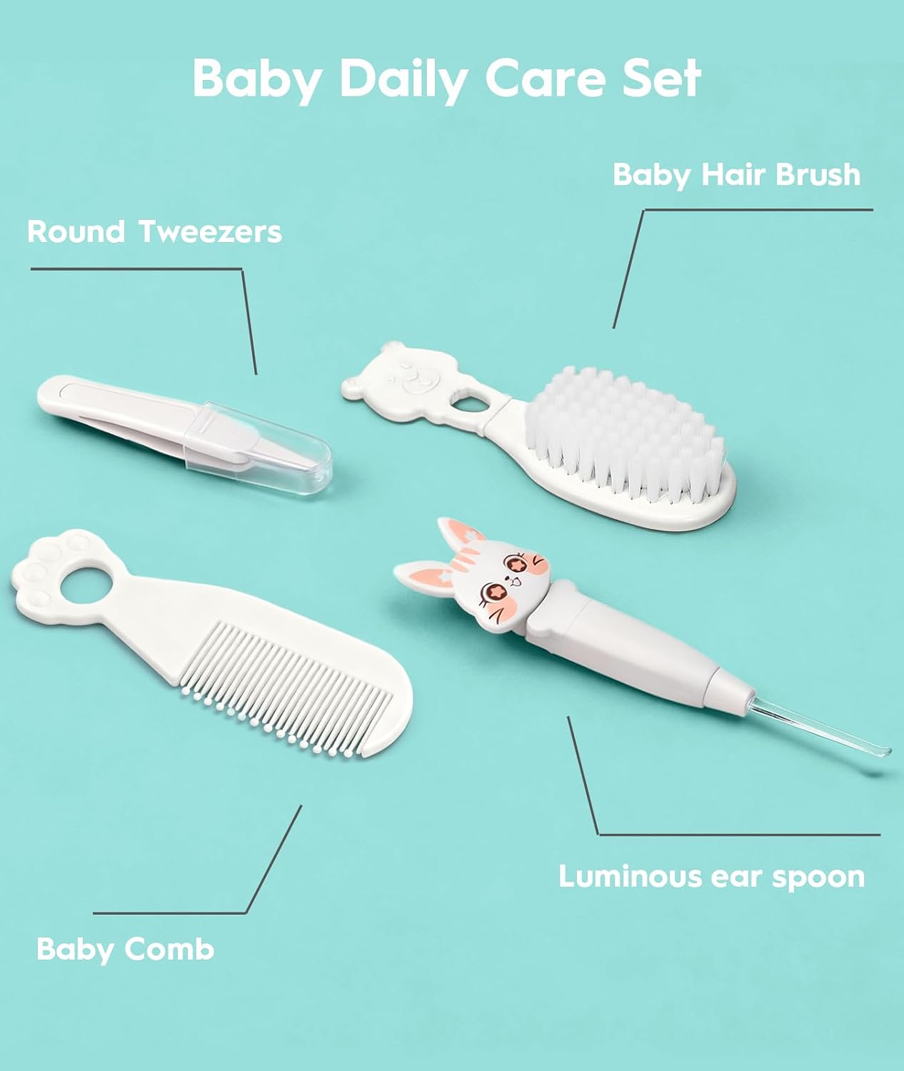YASEW Baby Grooming Kit with Electric Nail Trimmer, Newborn Essentials